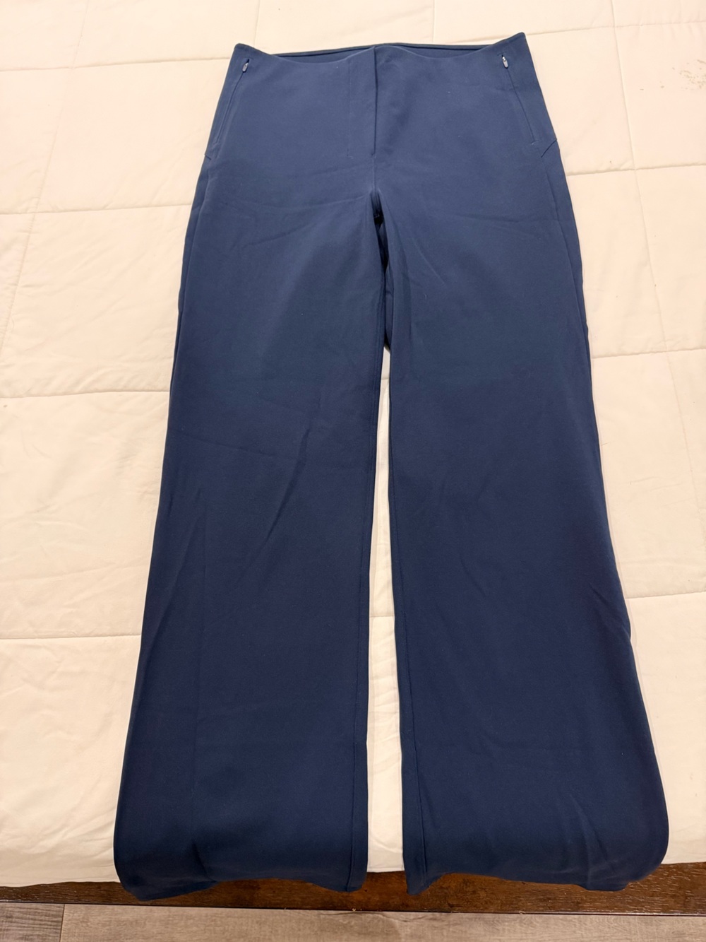lululemon athletica Navy Wide-Leg Performance Trousers